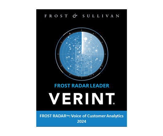 Frost Radar: Voice of Customer Analytics, 2024